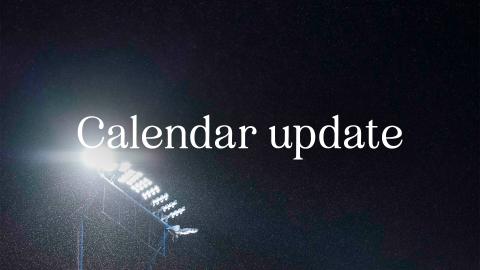 Calendrier jusqu’à la fin de la saison régulière connu