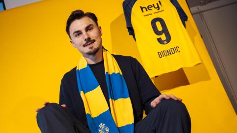 Forward Mateo Biondic joins Union